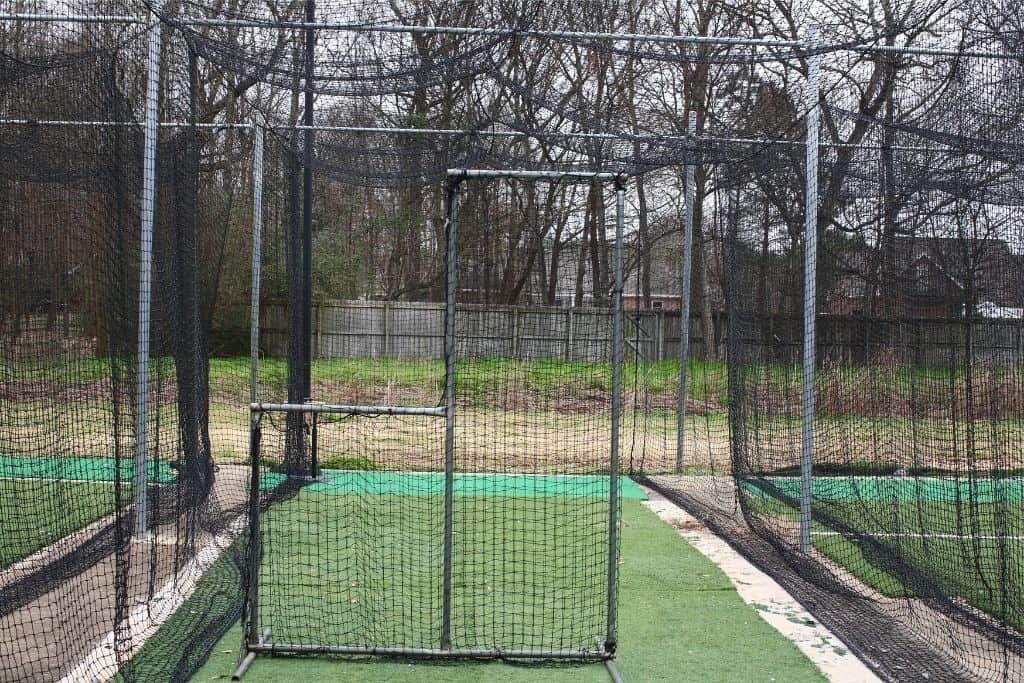 The Best Backyard Batting Cage Available.